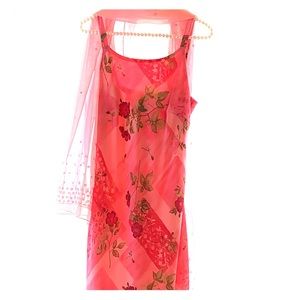 Spring or Summer Beautiful Floral dress.